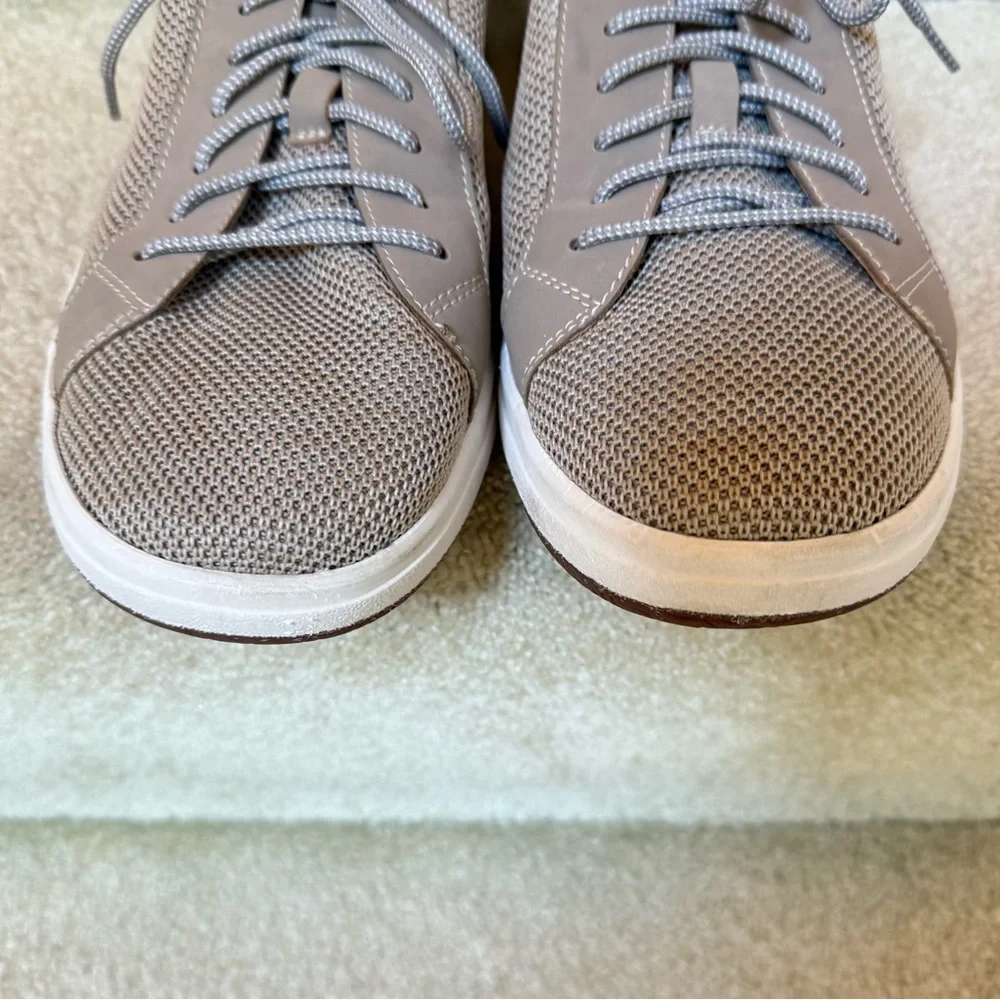 Dockers Franklin Smart Series Knit Lace Up Sneaker‎ Tan Beige Men’s 11.5